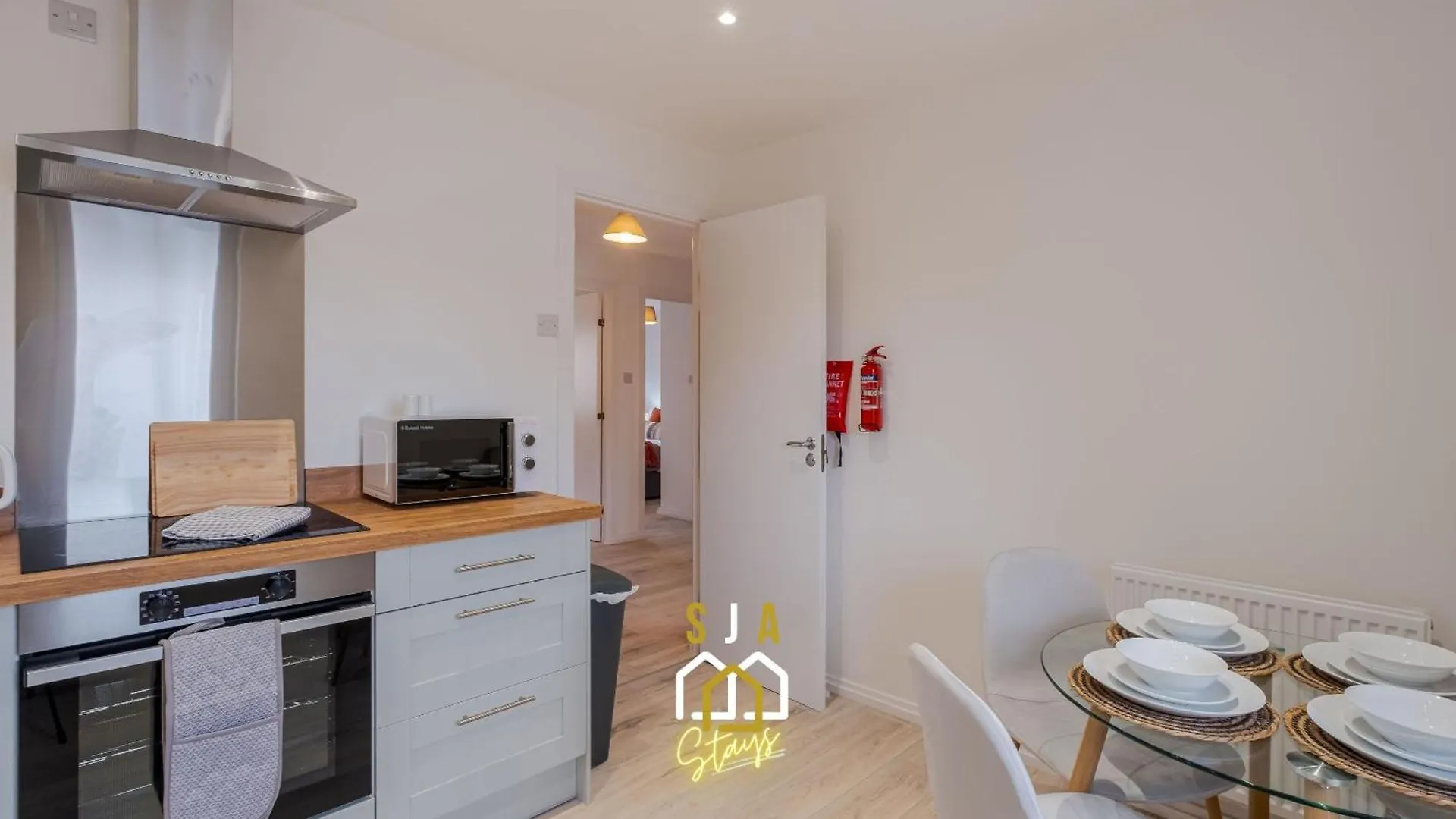 Merkland Stay - Sja Stays - Modern 2 Bed Apartment Aberdeen Storbritannien