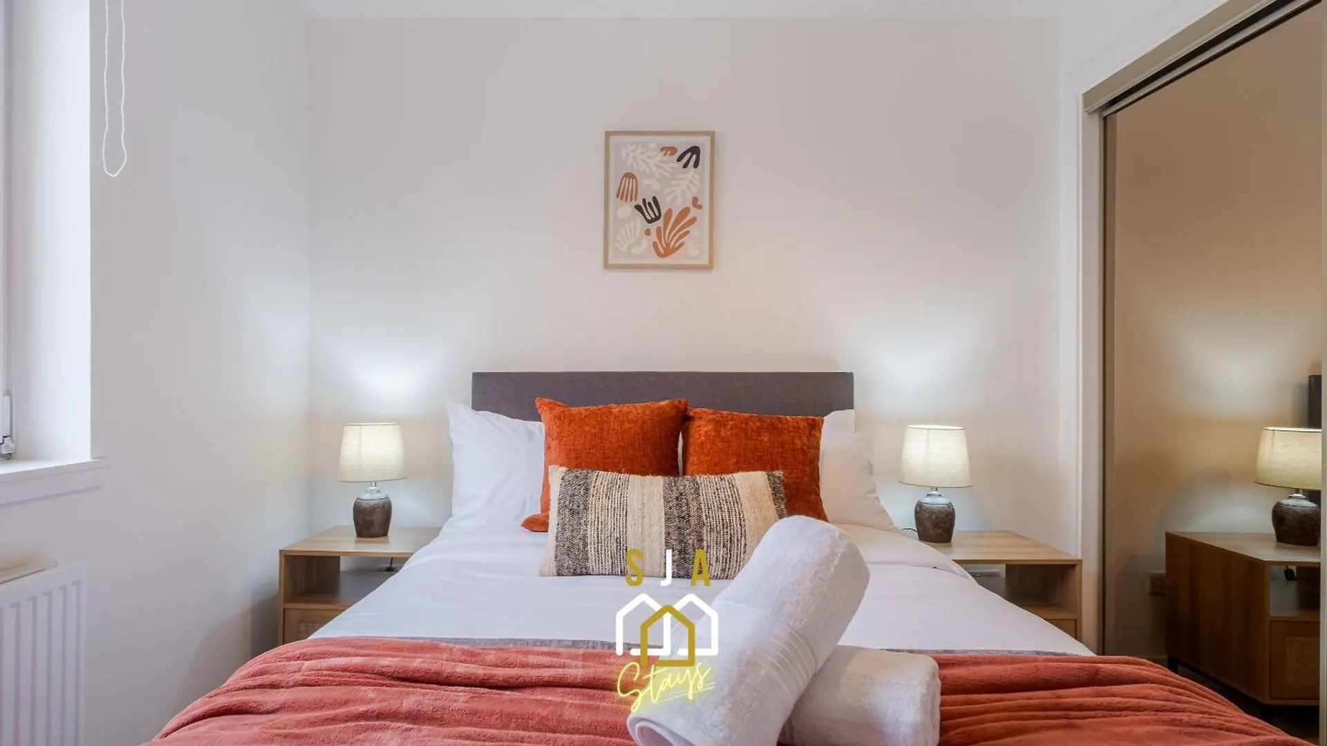Merkland Stay - Sja Stays - Modern 2 Bed Apartment Aberdeen Storbritannien